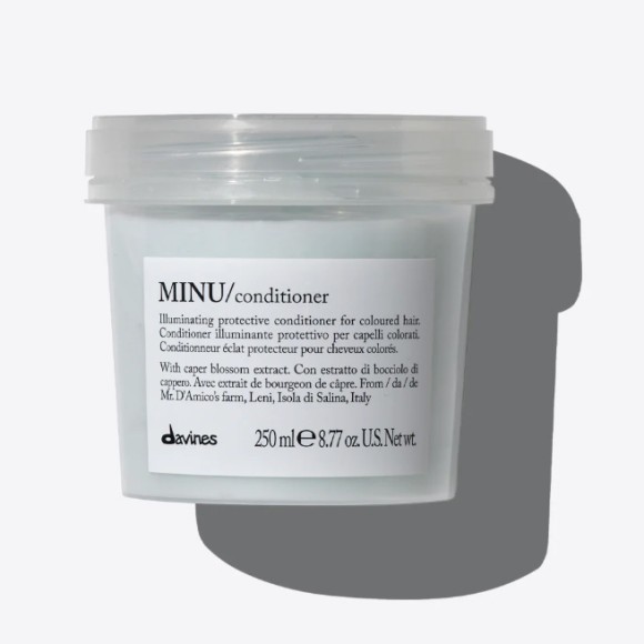 Защитный кондиционер для сохранения косметического цвета волос Minu Conditioner Davines, 250 мл