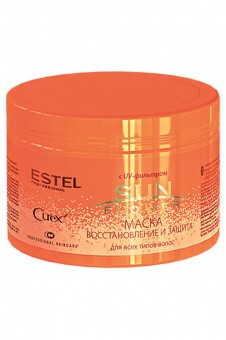 Маска Восстановление и питание с UV-фильтром Curex Sun Flower Estel