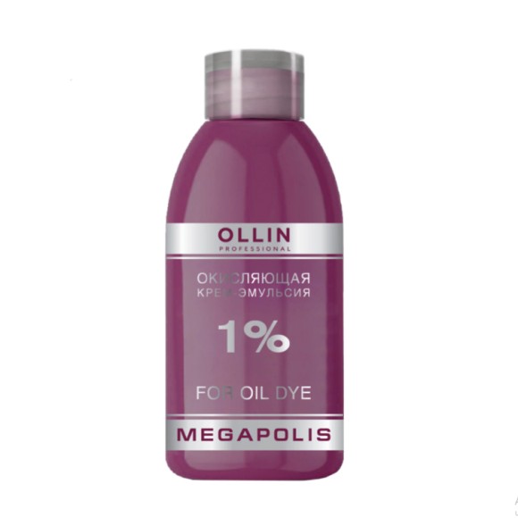 Окисляющая крем-эмульсия 1% Oxidizing cream-emulsion Ollin Megapolis Ollin Professional, 75 мл