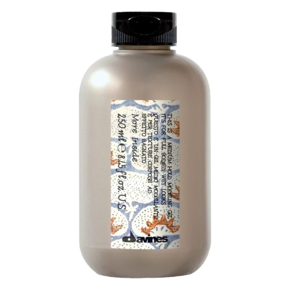 Моделирюущий гель More Inside для создания эффекта мокрых волос Medium Hold Modelling Gel Davines, 250 мл