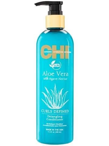 Кондиционер для облегчения расчесывания Aloe Vera with Agave Nectar Chi, 340 мл