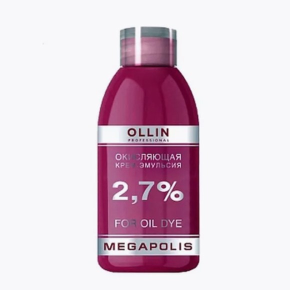 Окисляющая крем-эмульсия 2,7% Oxidizing cream-emulsion Ollin Megapolis Ollin Professional, 75 мл