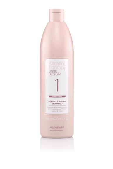 Кератиновый шампунь для глубокого очищения волос KT LD DEEP CLEANSING SHAMPOO Alfaparf Milano, 500 мл