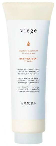 Маска для объема волос Viege Treatment Volume Lebel Cosmetics, 240 мл