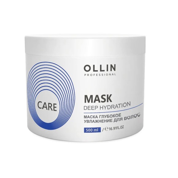 Маска для глубокого увлажнения волос Deep Hydration Mask For Hair Ollin Professional, 500 мл