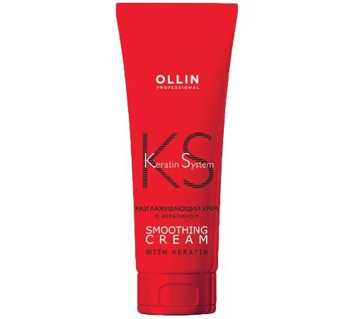 Разглаживающий крем с кератином Keratine System Ollin Professional, 250 мл