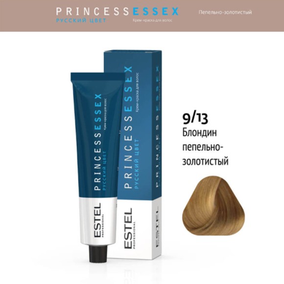 Краска для волос Estel Princess Essex 9/13 Блондин пепельно-золотистый, 60 мл