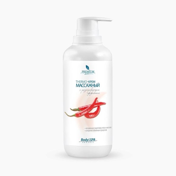 Массажный thermo-крем с разогревающим эффектом Premium, 400 мл