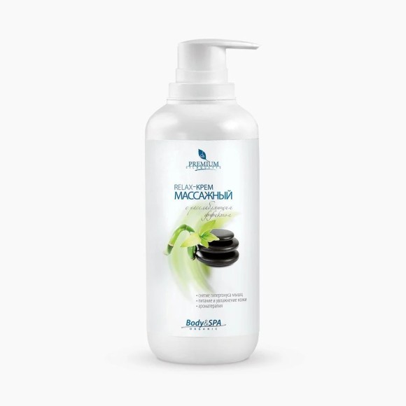 Массажный relax-крем с расслабляющим эффектом Premium, 400 мл