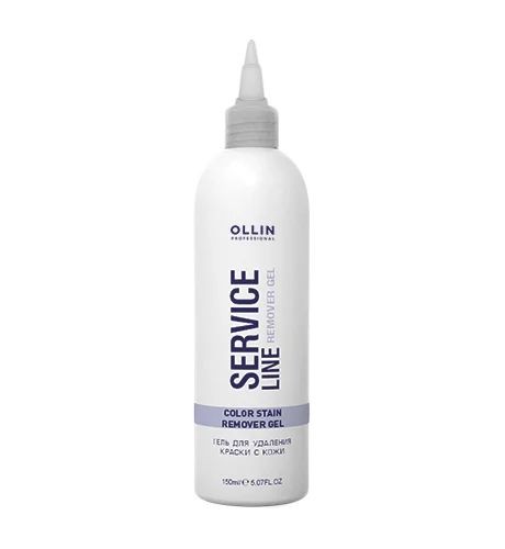 Гель для удаления краски с кожи Color stain remover gel Service Line Ollin Professional, 150 мл
