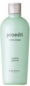 Шампунь для жестких волос Proedit Shampoo Soft Fit (300 мл) Lebel Cosmetics