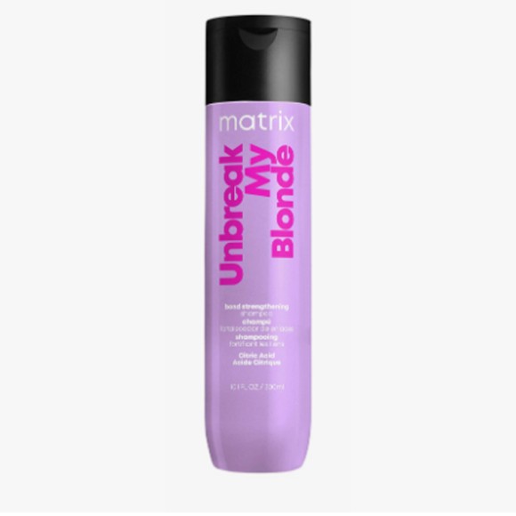 Укрепляющий шампунь без сульфатов Total Results Unbreak My Blonde Shampoo Matrix