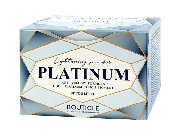 Обесцвечивающий порошок с комбинацией нейтрализующих пигментов Cool Platinum Touch Bouticle 500 гр